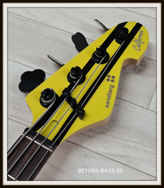 Sandberg California II TT4 Lionel Shortscale, Custom Color Letterbox Yellow Highgloss+Black Stripes